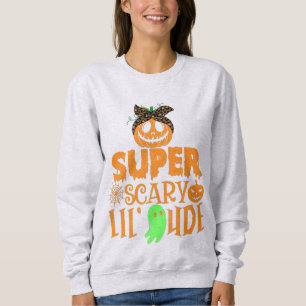 SUDADERA CALABAZA DE ESPANTOSO LIL' DUENDE ANTIGUO - CALABA