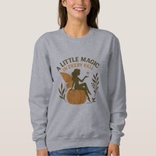 Sudadera Calabaza de hadas de otoño -"Una pequeña magia en