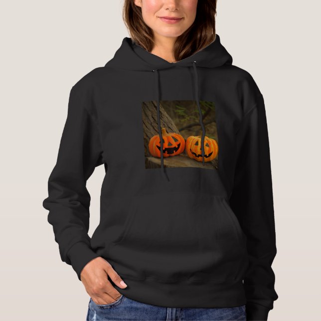 Sudadera Calabaza de Halloween (Anverso)