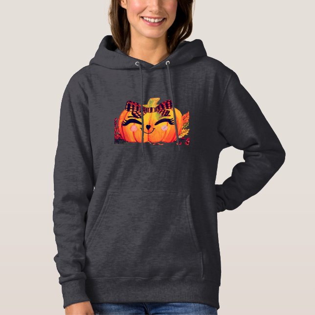 SUDADERA CALABAZA DE HALLOWEEN MS. BONITA   (Anverso)