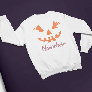 Sudadera Calabaza de Halloween personalizada femenina Jack 