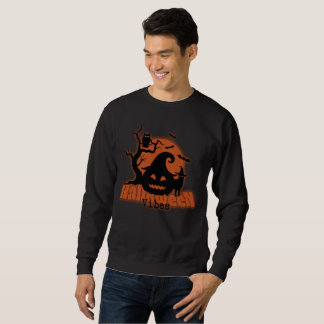 Sudadera Calabaza de Halloween Vibes Spookkin