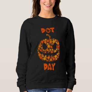 Sudadera Calabaza de Lunares Otoño Día de Acción de Gracias