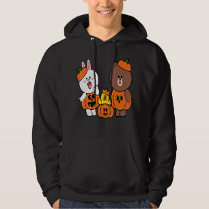 Sudadera Calabaza de pato de conejo de oso marrón y conejo