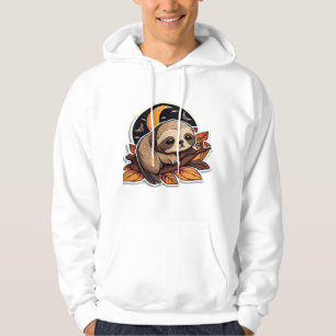 Sudadera calabaza de perezoso Halloween sticker estilo 2 T-