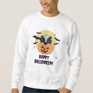 Sudadera Calabaza de zorrillo de piel de piel feliz Hallowe
