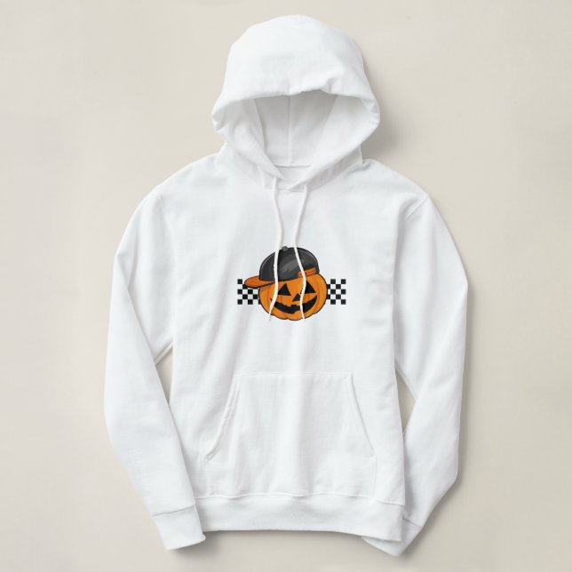 Sudadera calabaza divertida (Diseño del anverso)
