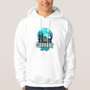 Sudadera Calabaza Embrujada Estado de Ánimo Actual de Hallo