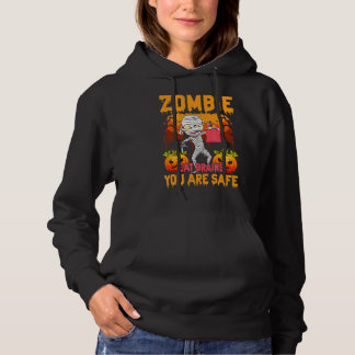Sudadera Calabaza Espantosa Zombie Come Cerebros Estás Segu