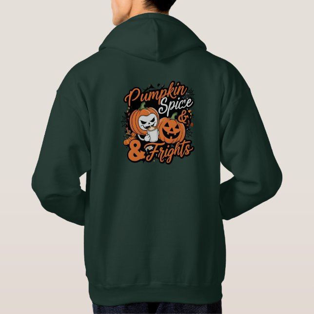 Sudadera calabaza espesa (Reverso)