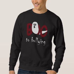 Sudadera Calabaza Fantasma Naranja de Maltrato a Boo Anti A