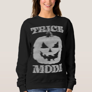 Sudadera Calabaza Glitchy en modo de truco