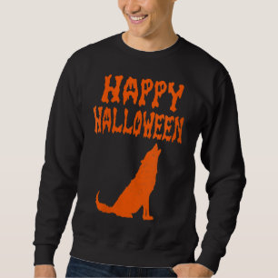 Sudadera Calabaza Halloween Wolf Hallow Graveyard para muje