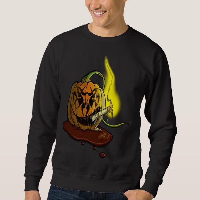 Sudadera Calabaza malvada (Anverso)