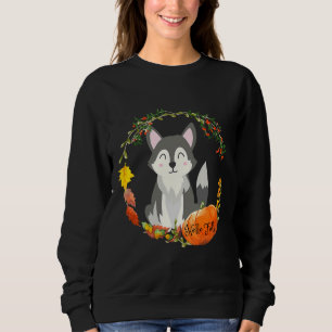 Sudadera Calabaza Otoño Husky Otoño Husky Caída Siberiano H