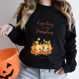 Sudadera Calabaza para el embarazo de la Invitación del beb