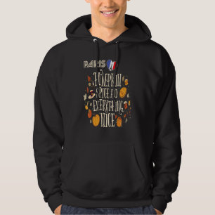 Sudadera Calabaza París Otoño Torre Eiffel Otoño en Francia