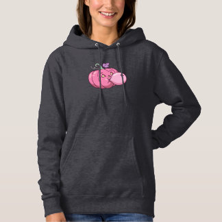 Sudadera Calabaza rosa burbuja chicle Halloween pastel ador