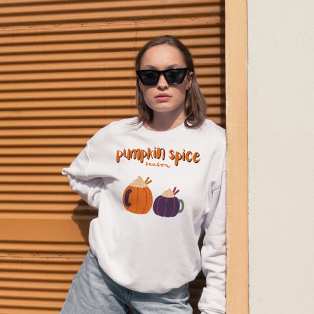 Sudadera Calabaza Spice bebe calabaza linda para el amante  (Subido por el creador)