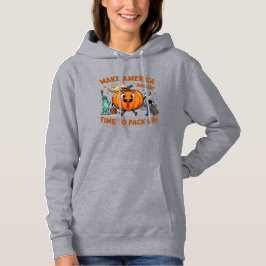 Sudadera Calabaza Trumpkin de doble lado - Hacer Estados Un