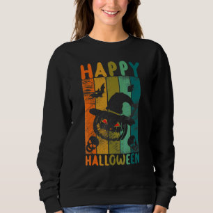 Sudadera Calabaza vintage de Halloween Jack O Linterna Espe