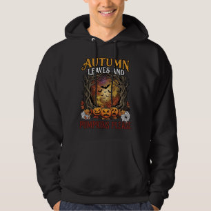 Sudadera Calabazas Hojas de Otoño Por Favor Halloween Espel