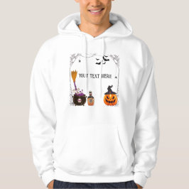 Sudadera calabazas, marco de halloween editable