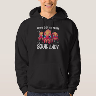 Sudadera Calamar Para Mujeres Madre Octopus Shore Kraken Co