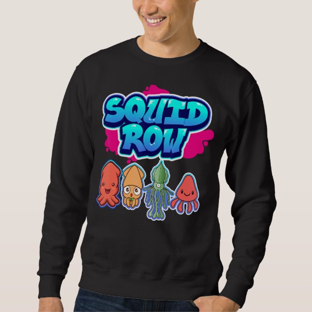 Sudadera Calamares de pulpo de fila 1 (Anverso)
