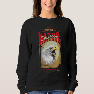Sudadera Calapooya Espíritu de Águila Nativo Americano Vint