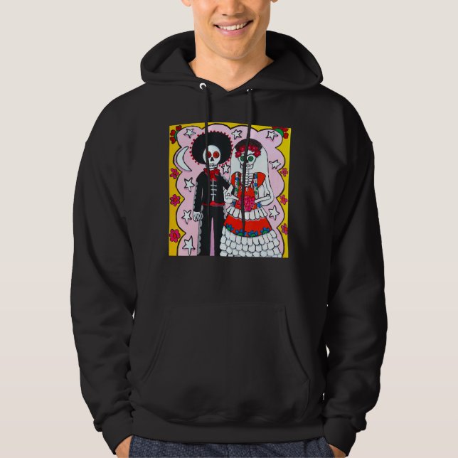 Sudadera Calavera Boda (Anverso)