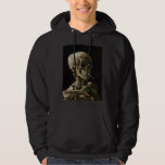 Sudadera Calavera con arte Vicente van Gogh<br><div class="desc">Vicente van Gogh (Holandés, 1853 - 1890) Calavera de un esqueleto con cigarrillo en llamas, 1885-86, Aceite sobre lienzo sin marco: 32 cm × 24, 5 cm (13 in × 9, 6 pulgadas) Trabajo inicial de Vincent van Gogh. Este pequeño cuadro forma parte de la colección permanente del Museo Van...</div>