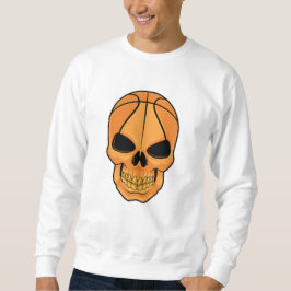 Sudadera Calavera con cabeza de baloncesto