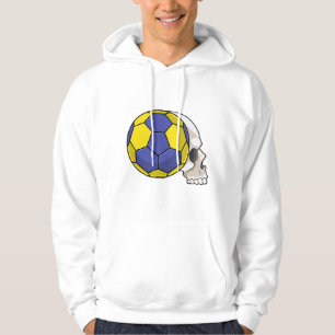 Sudadera Calavera con deportes de balonmano