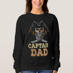 Sudadera Calavera Con Espadas Feliz Día del Pirata Capitán 