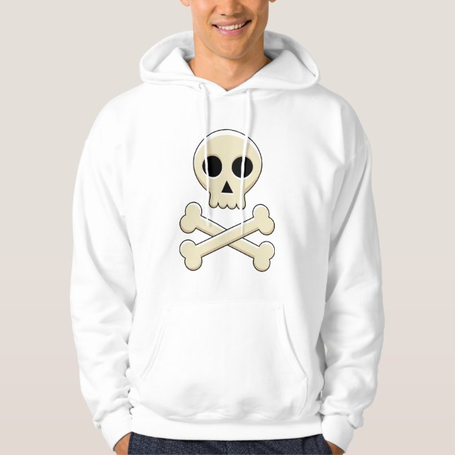 Sudadera Calavera con huesos (Anverso)