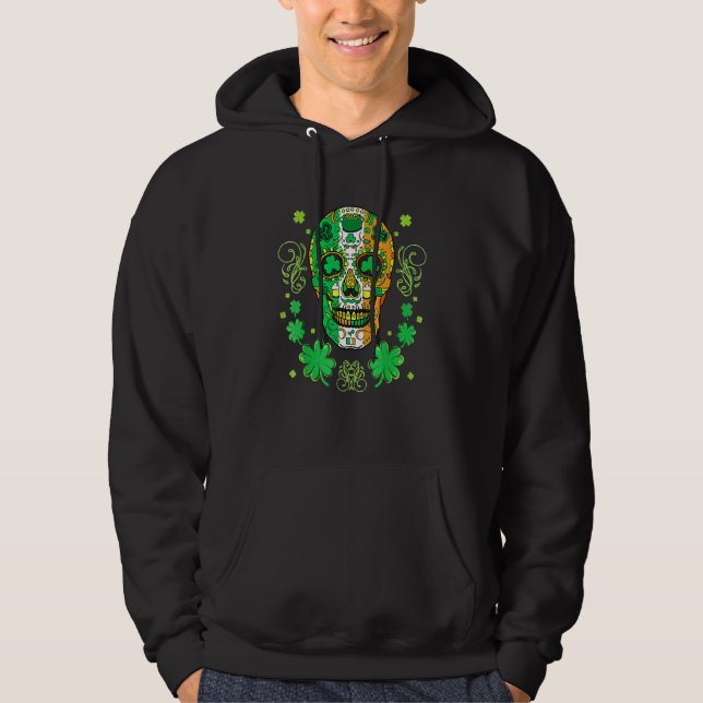 Sudadera Calavera De Azúcar Día De Los Hombres Muertos (Anverso)