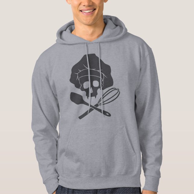 Sudadera Calavera de Baker con toque (Anverso)