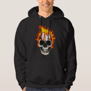 Sudadera Calavera de Fuego Llamarada