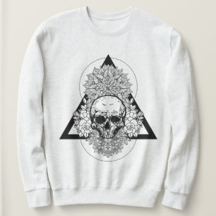 Sudadera Calavera de geometría sagrada