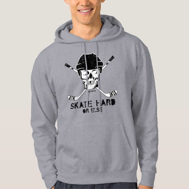 Sudadera Calavera de hockey (Anverso)