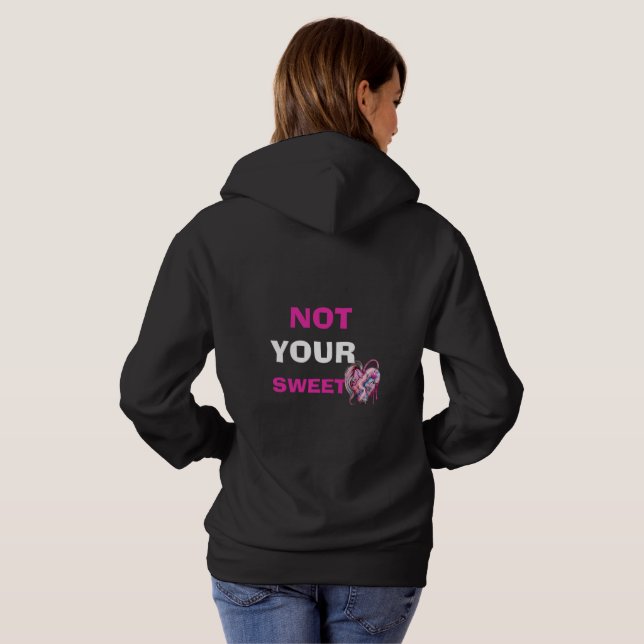 Sudadera Calavera de neón (Reverso completo)