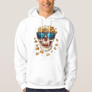 Sudadera Calavera de palomitas de maíz aterradora � Esquele