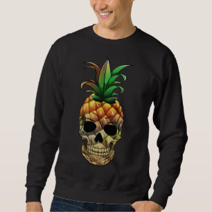 Sudadera Calavera de piña, divertida fruta de verano de Hal