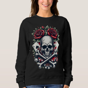 Sudadera Calavera de Poker