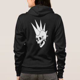 Sudadera Calavera de Punk de personalizable versión 2