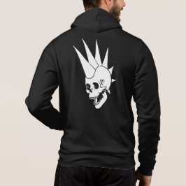 Sudadera Calavera de Punk de personalizable versión 2