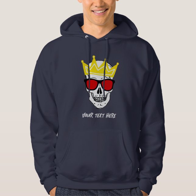 SUDADERA CALAVERA KING (Anverso)