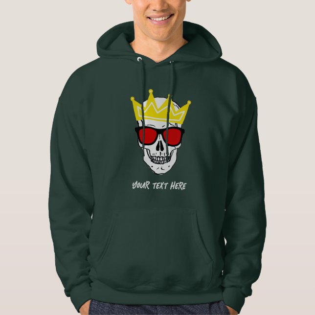 SUDADERA CALAVERA KING (Anverso)