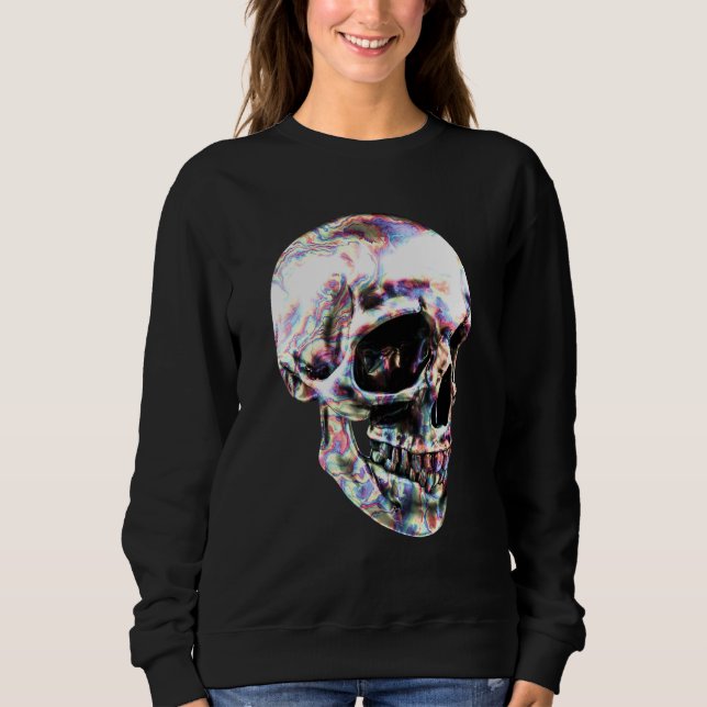 Sudadera Calavera mágica colorida (Anverso)